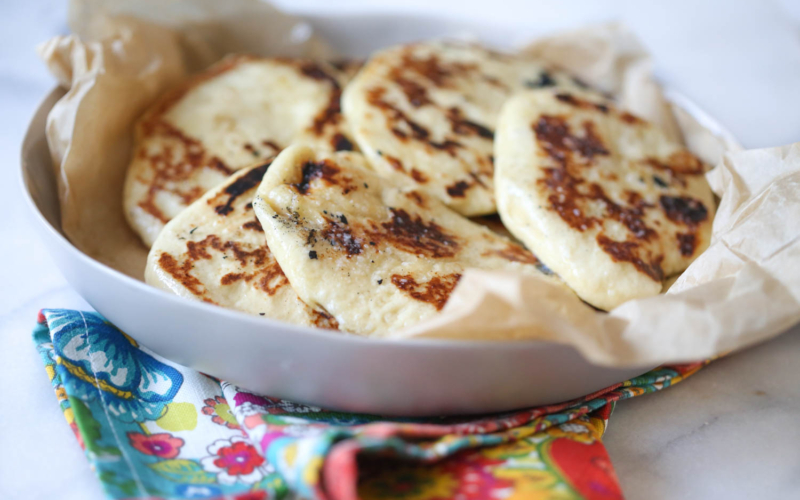 perfect homemade naan