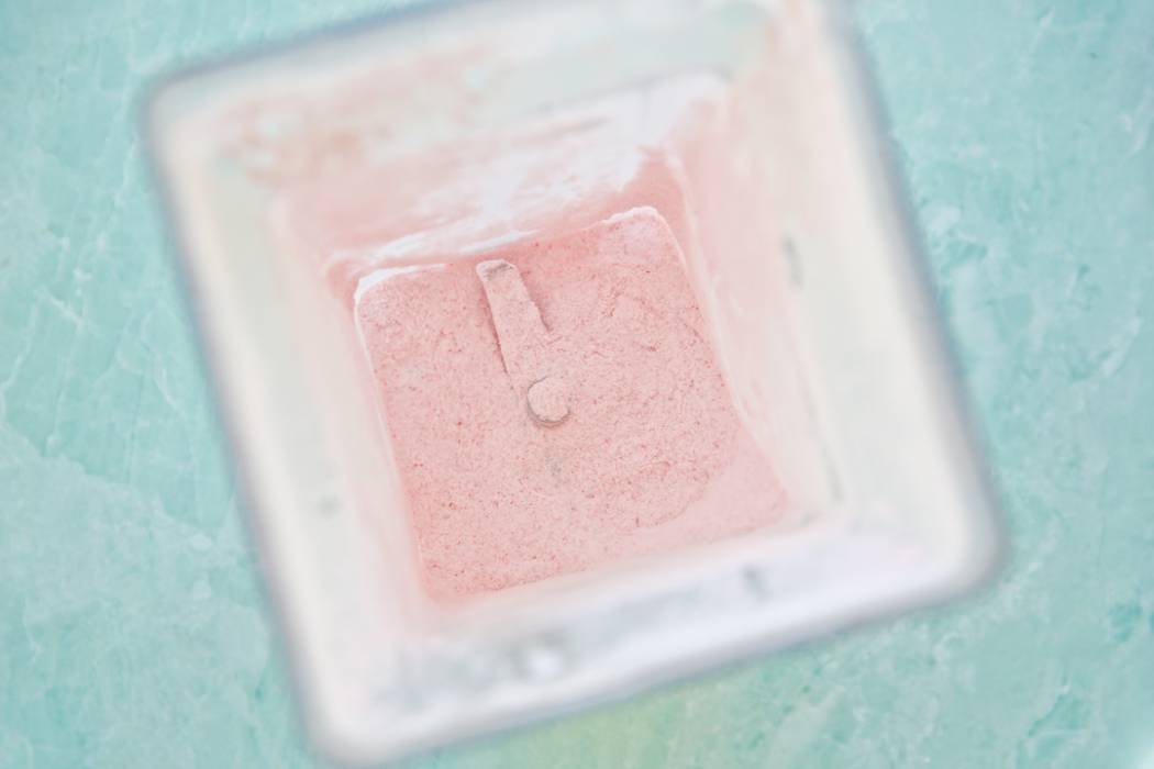 peppermints in blender