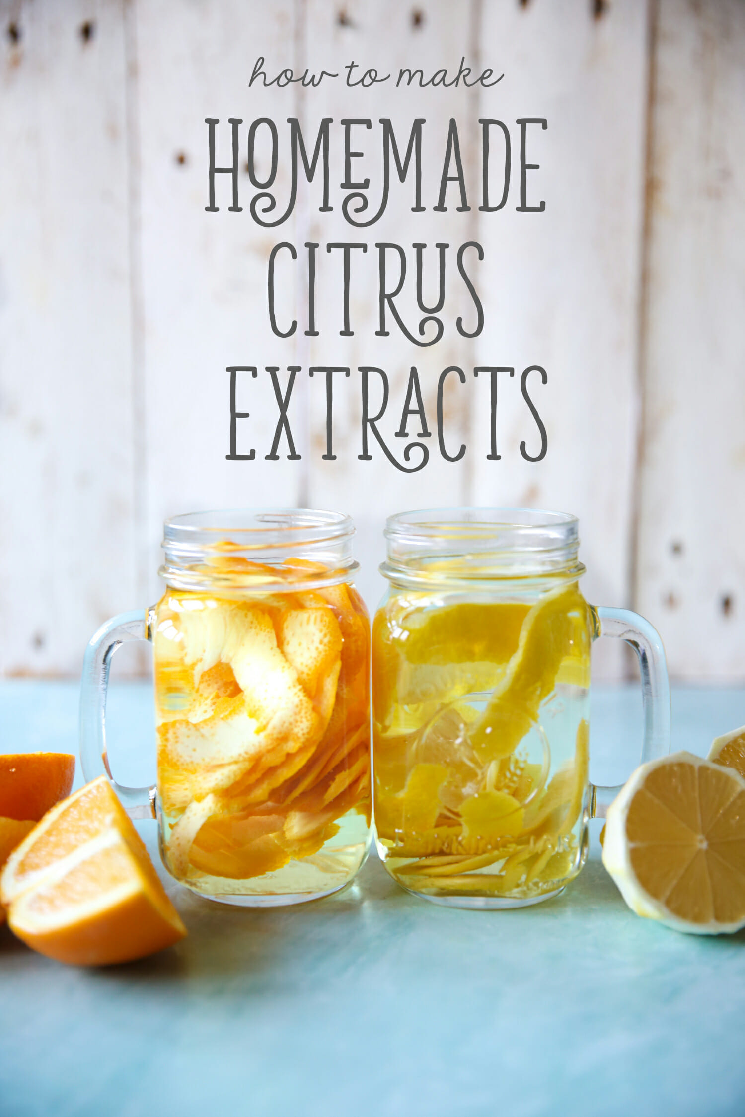 How to make homemade citrus extracts from our best bites