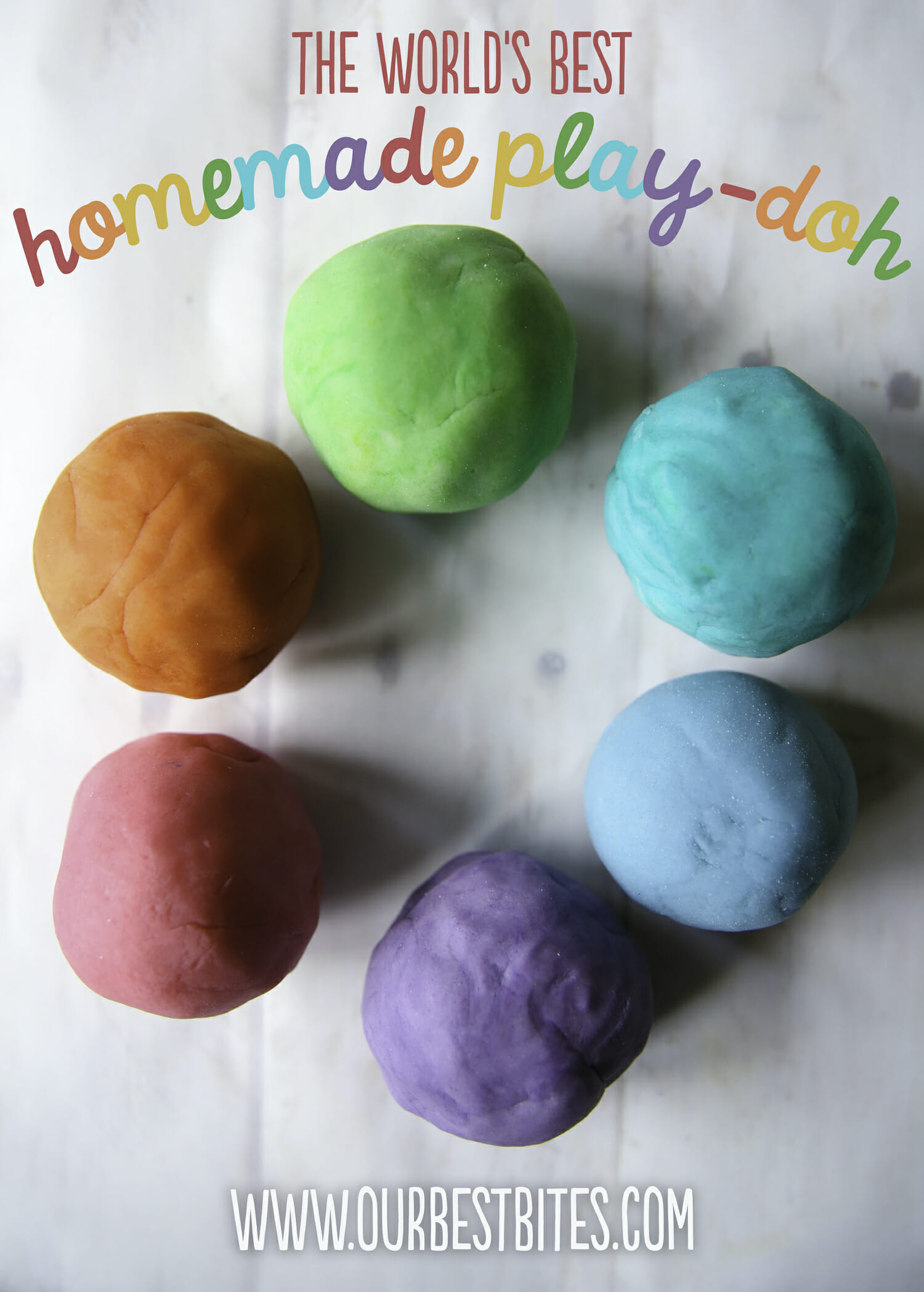 the world's best homemade play doh