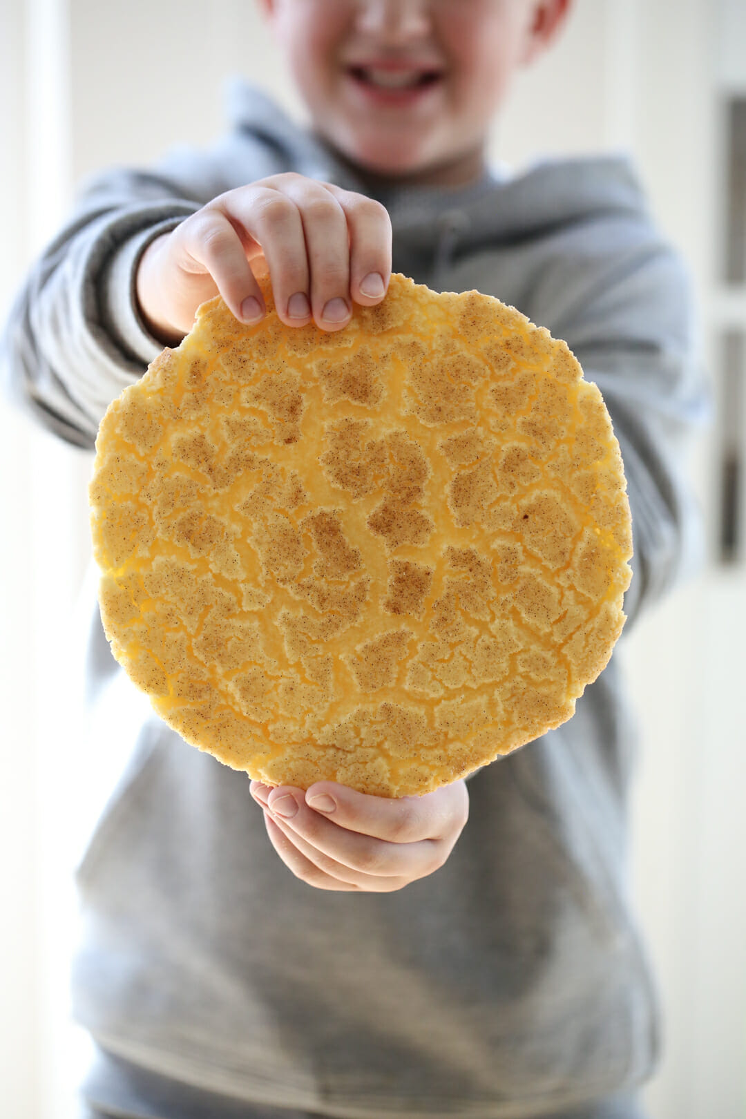 Giant Snickerdoodle Cookie