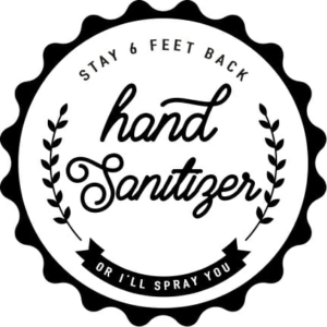 hand sanitizer label