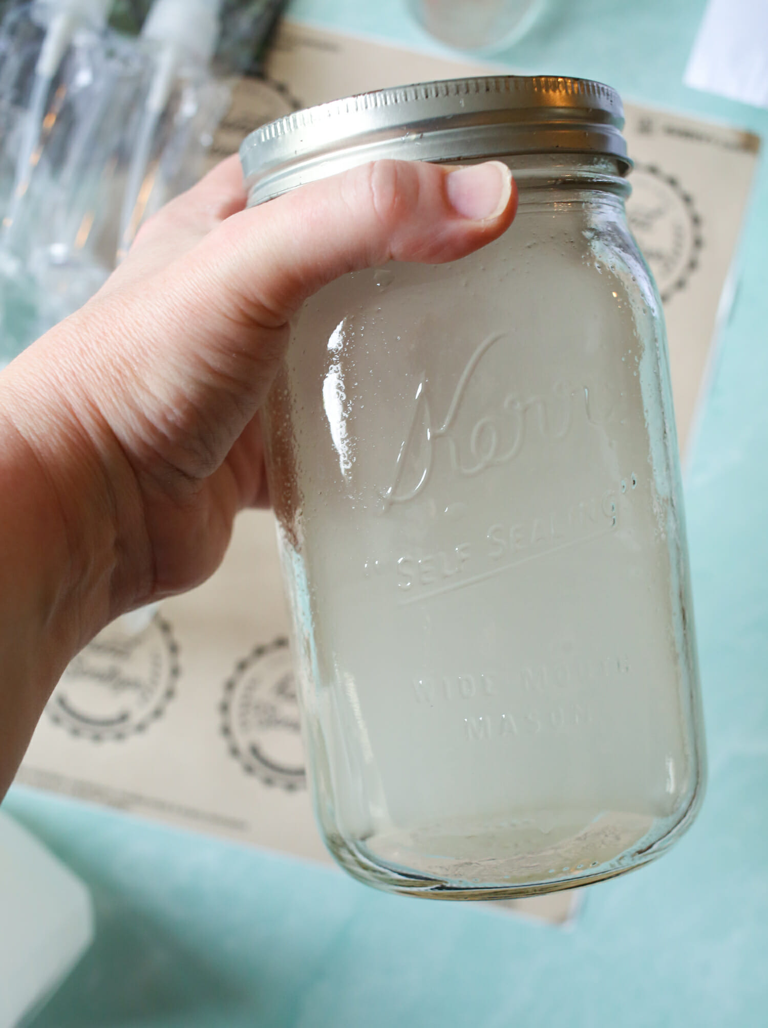 homemade hand sanitizer