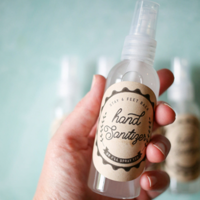homemade hand sanitizer
