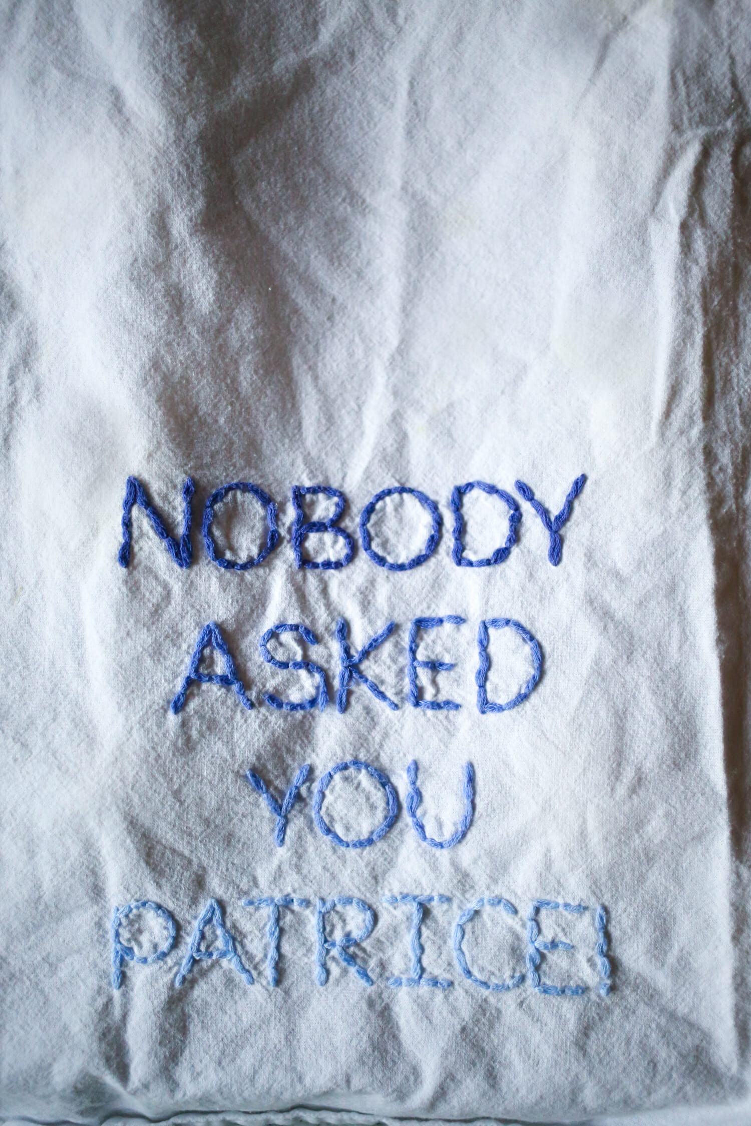 nobody asked you patrice