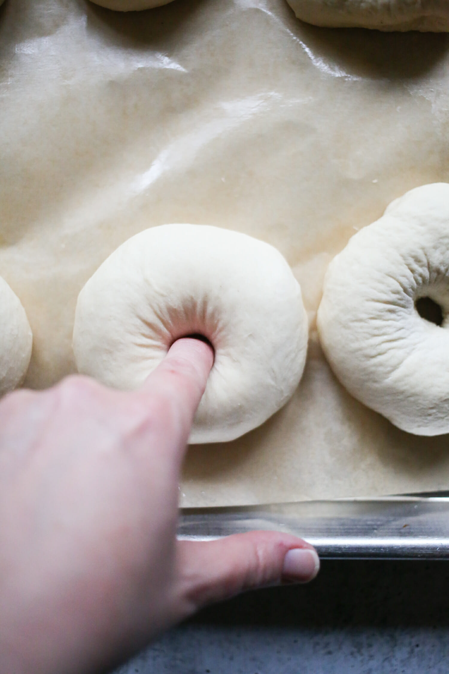 poking the dough new york style bagels