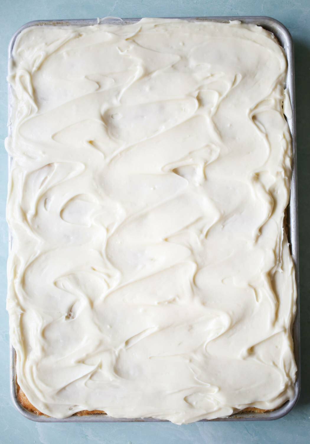 icing on banana bars from our best bites