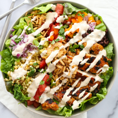 BBQ Ranch Chicken Salad