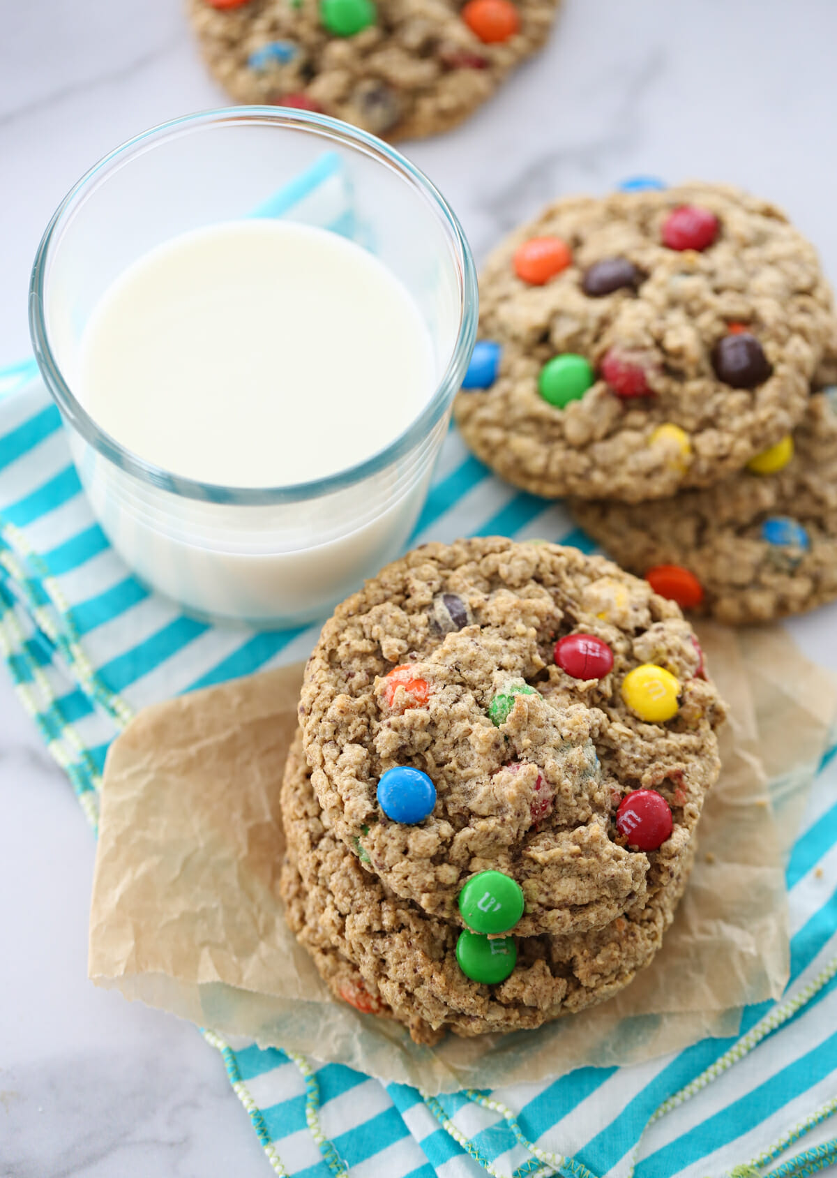 baked monster cookies