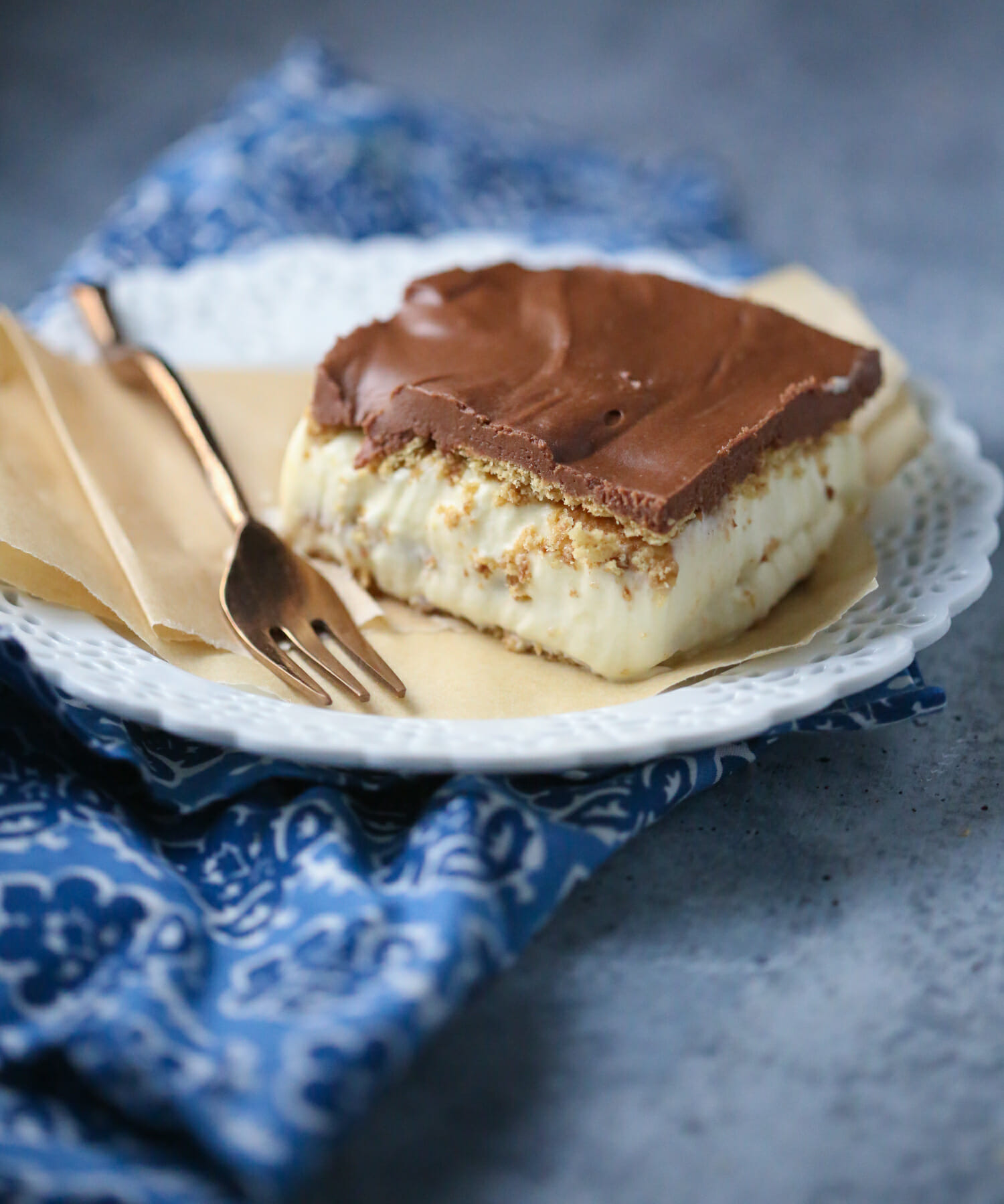 chocolate eclair cake from our best bites