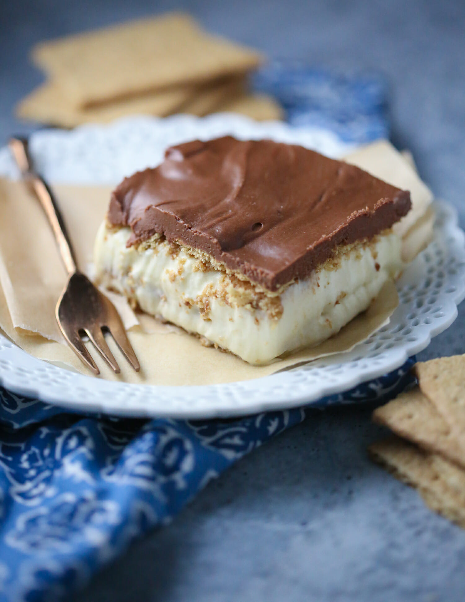 chocolate eclair cake from our best bites