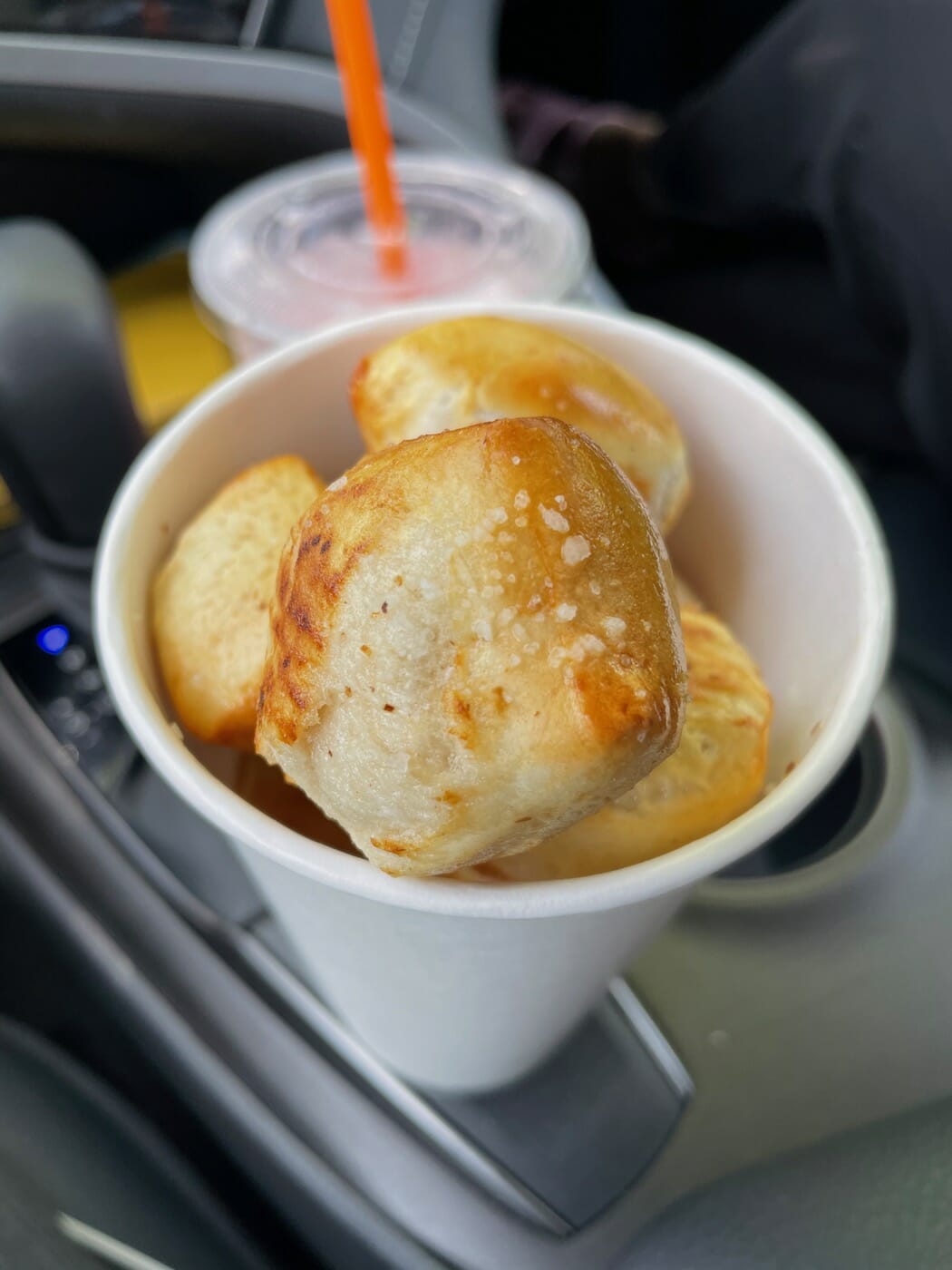 Pretzel bites from Whips in Logan, Utah