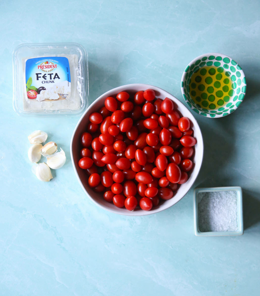 Ingredients for TikTok Pasta