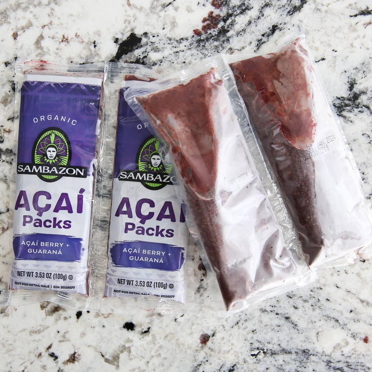 frozen acai packets