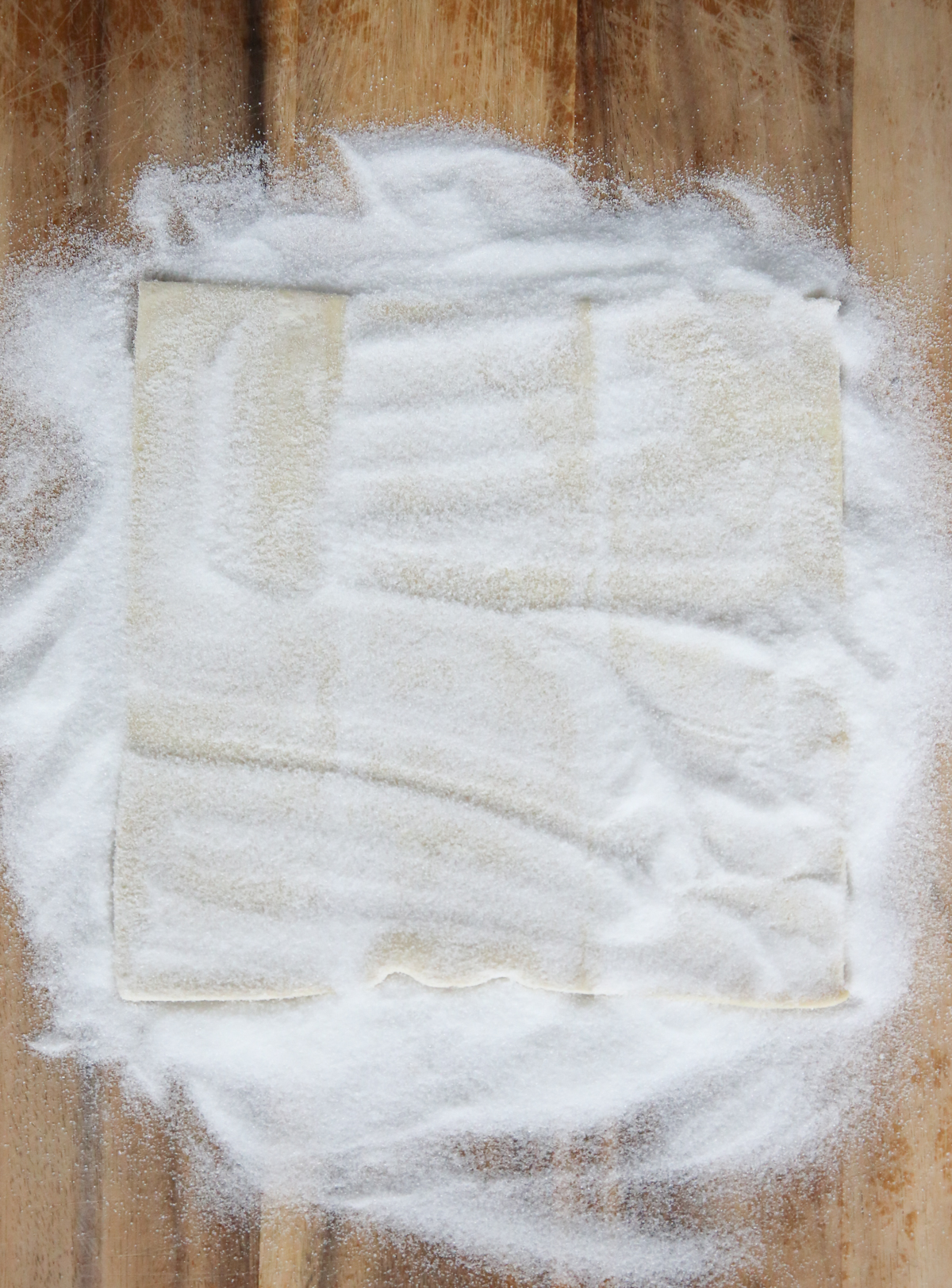 sugar covered pastry