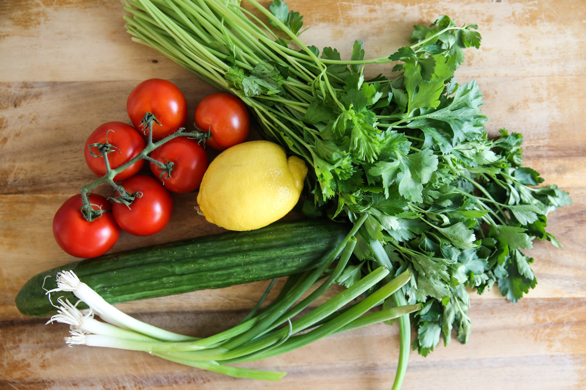 veggies for tabbouleh