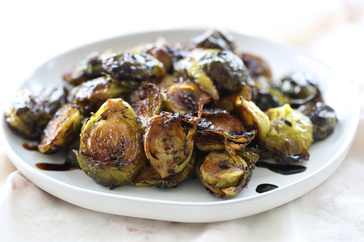balsamic roasted brussels sprouts