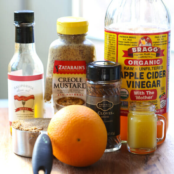 orange brown sugar ham-5