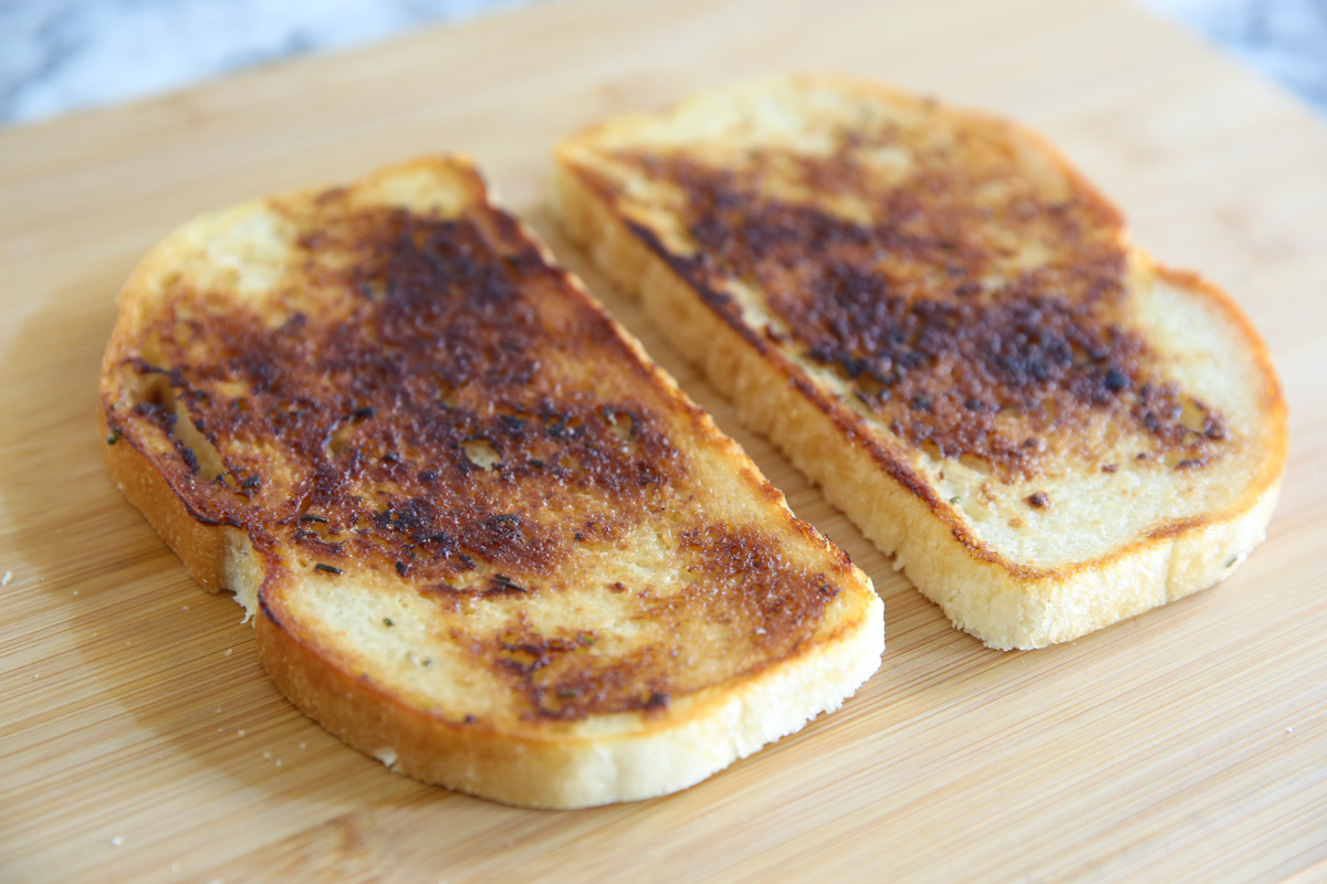 toasted bread slices