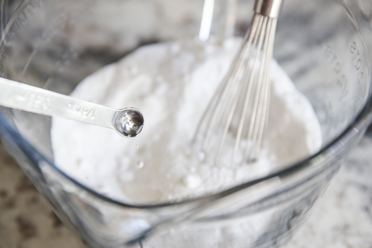 peppermint oil in mason jars