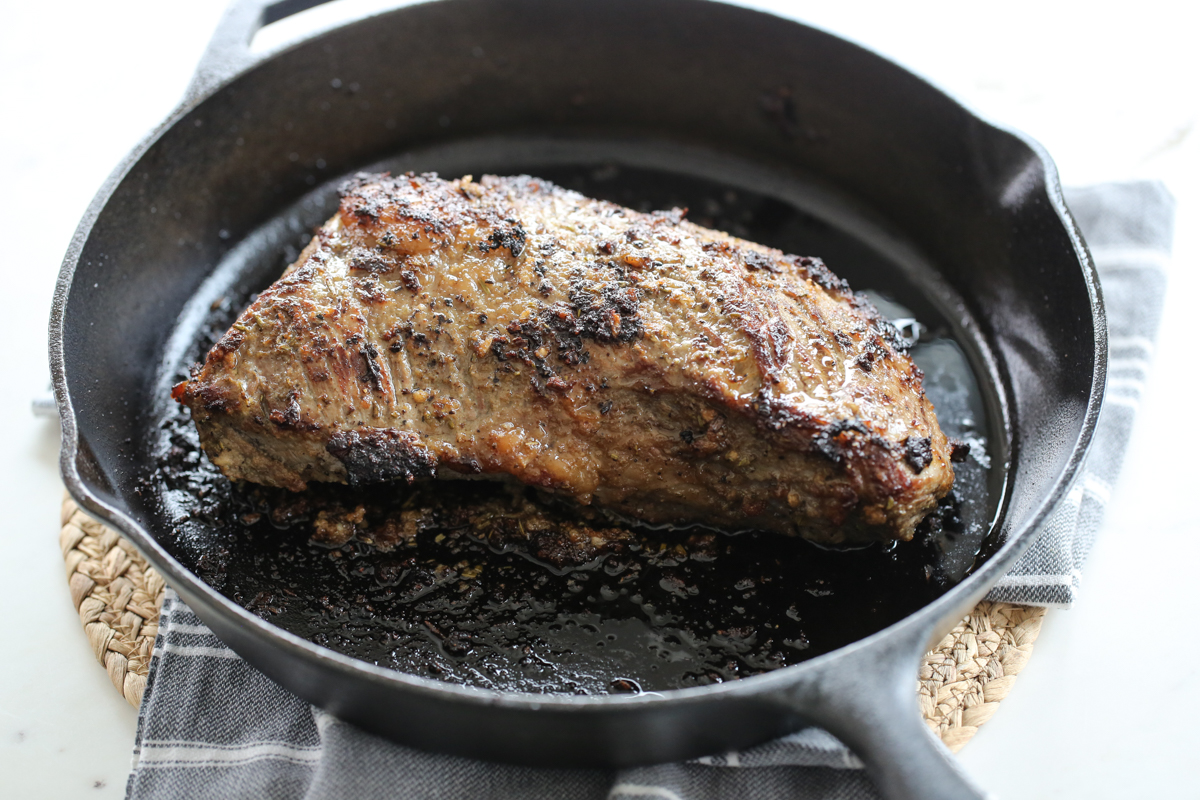 Cooked Tri Tip Steak