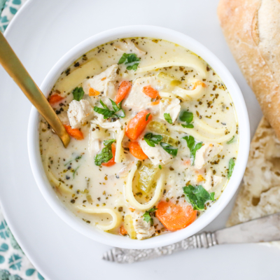 Chicken Noodle Soup in a bowl