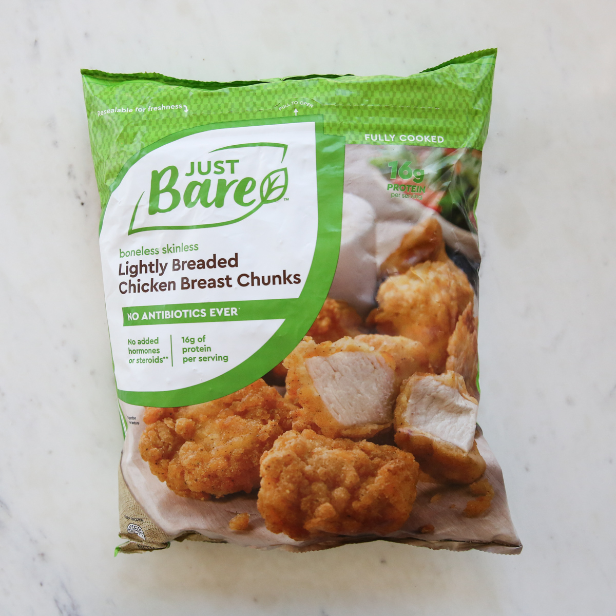 bag of frozen chicken nuggets