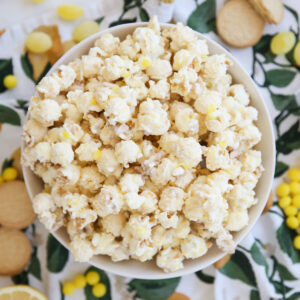 Lemon Cookie Crunch Popcorn