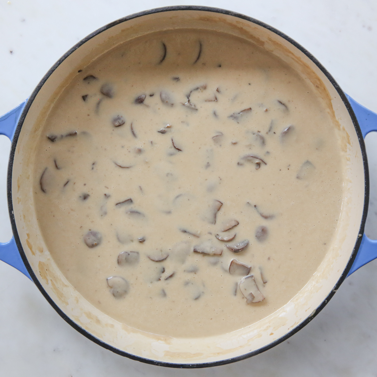 cream sauce base for fresh green bean casserole