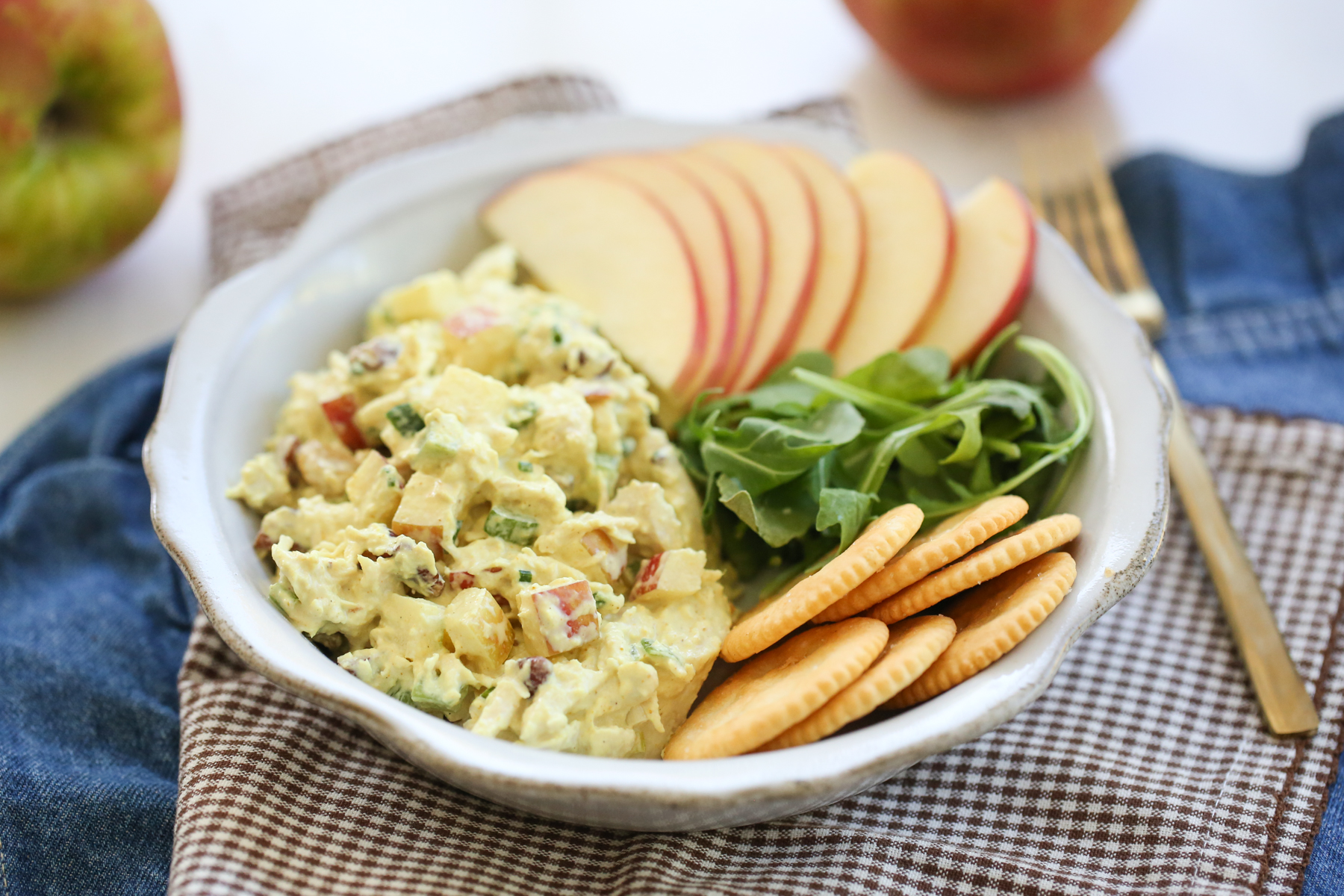 Maple Curry Chicken Salad from Our Best Bites
