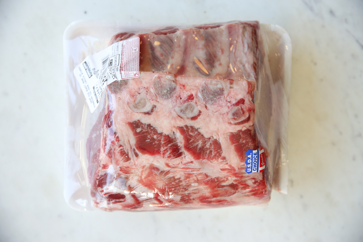 rib roast in package